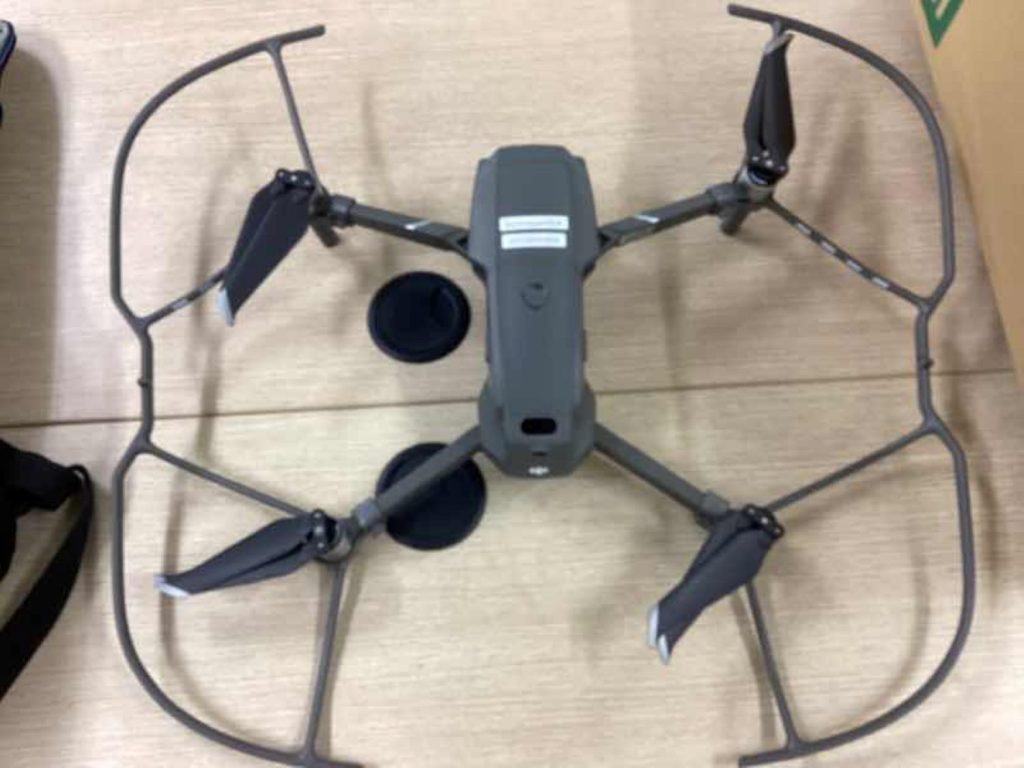 ドローン点検に使用される機材
