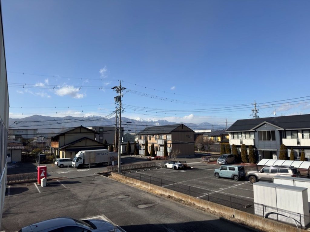 甲信越拠点から見える北アルプスの風景