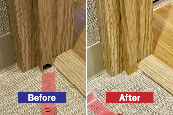 キャンディルデザイン　リペアスタッフ　補修事例