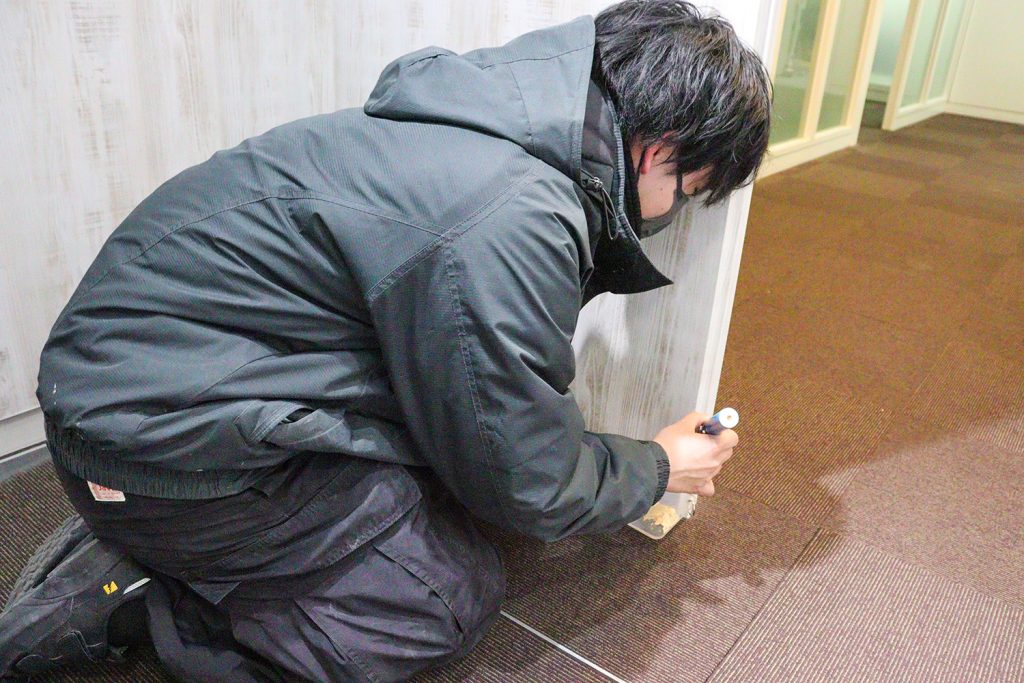 キャンディルデザイン　リペア作業