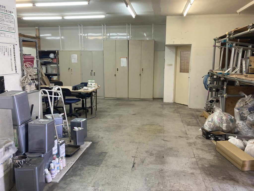 バーンリペア　岡山　倉庫