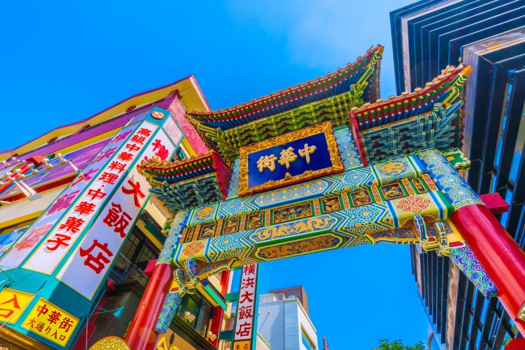 横浜中華街 善隣門