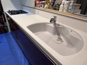 アクアリフレッシュ　キッチンの施工事例 アフター