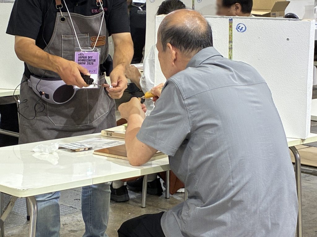 DIYショウ 床や壁の補修体験
